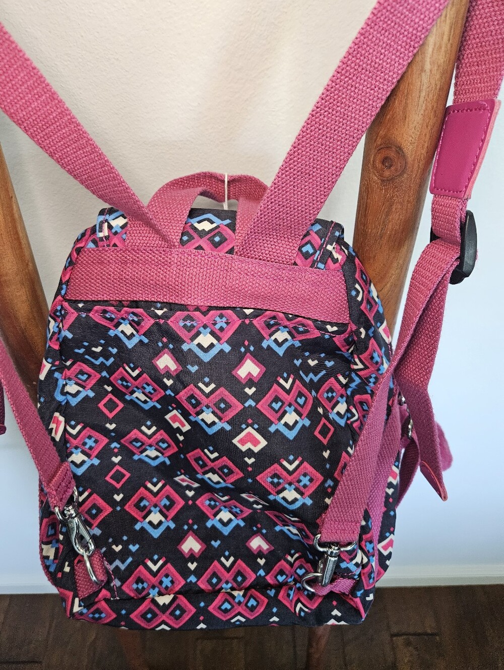Kipling Geometric City Zip Convertible Backpack - Picture 10 of 13